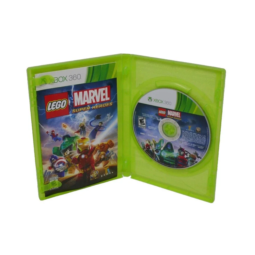 LEGO Marvel Super Heroes (Microsoft Xbox 360, 2013) COMPLETE